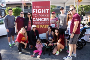 (Photo/Courtesy USC Norris Kickin’ Cancer Team)