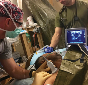 Joe Romero, a 2013 graduate of the nurse anesthesia program and a captain in the U.S. Army Reserve, was deployed to Iraq to serve as a nurse anesthetist with the 948th Forward Surgical Team in support of Operation Inherent Resolve.