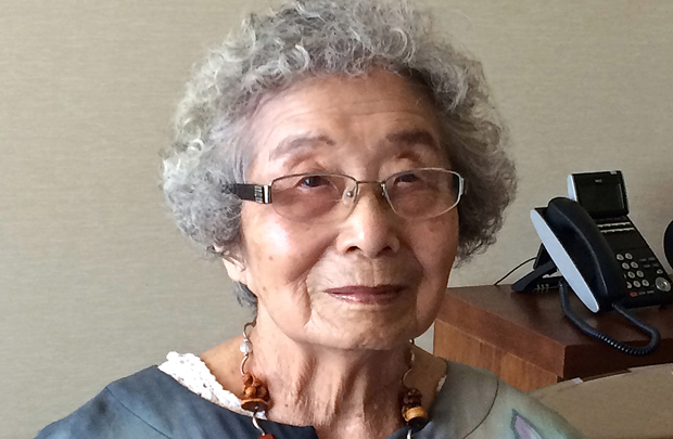 Masako Miura, who celebrated her 100th birthday on June 29, may be the oldest living Keck School alumna.