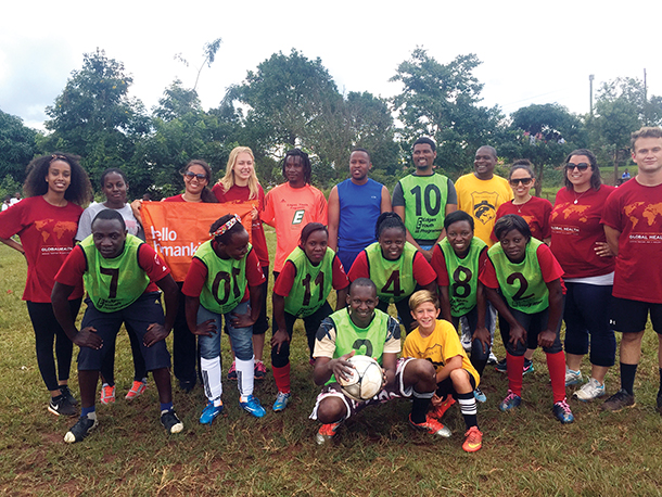 A team of students from USC will work with local university students and other partners to lead a public health workshop during a weeklong youth soccer camp June 6-17 in Uganda.