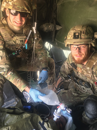 Nurse anesthetist graduate takes skills on deployment - HSC News