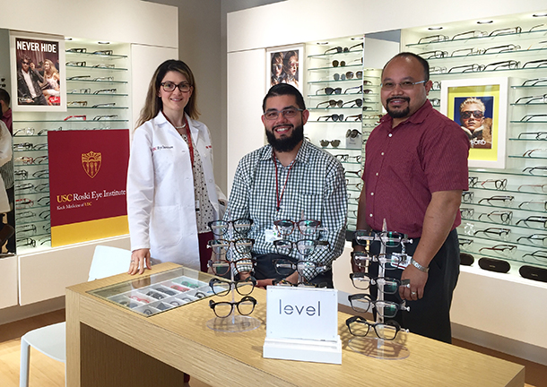 The USC Gayle and Edward Roski Eye Institute has teamed with the USC Center for Body Computing and VSP Global’s innovation lab, The Shop, to take wearable health for the first time to the eyes.