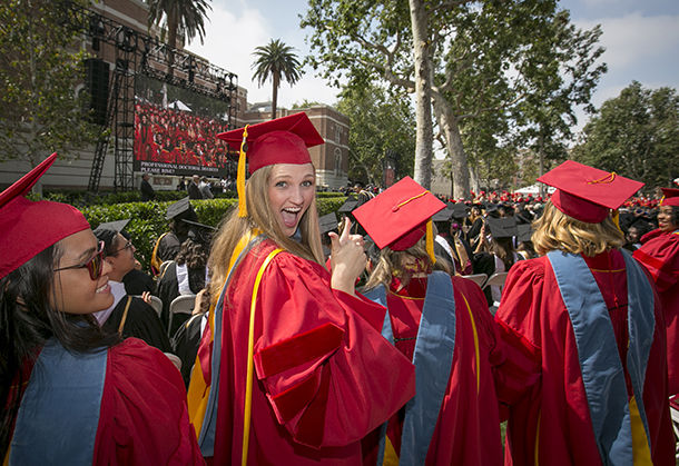 More than 60,000 people flocked to USC's University Park Campus on May...