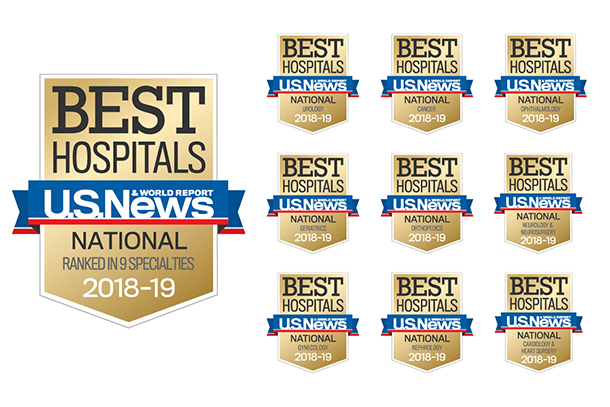 For the tenth consecutive year, the hospitals of Keck Medicine of USC have been named among the best in the country by U.S. News & World Report.