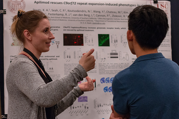Students and trainees presented their latest research to stem cell scientists at the Keck School of Medicine of USC Department of Stem Cell Biology and Regenerative Medicine annual retreat.