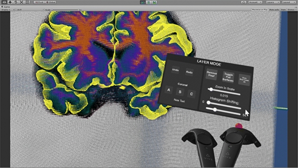 The new tool, Virtual Brain Segmenter, uses VR to streamline a tedious step in brain scan analysis.