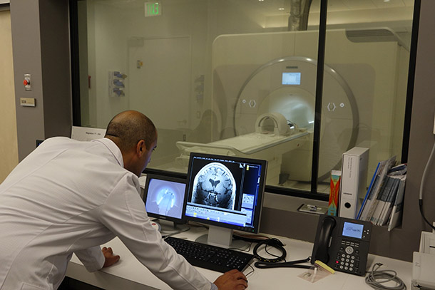 The Siemens 7T Terra magnetic resonance imaging scanner, installed at Stevens Hall for Neuroimaging in 2017, received FDA approval for clinical use on Oct. 24.