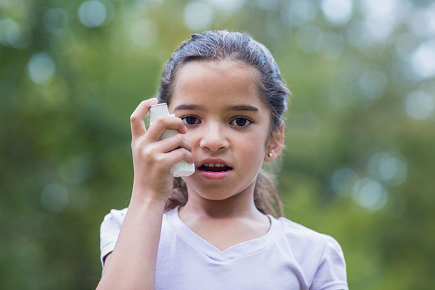 A USC study of kids in Europe showed that those who have asthma are more likely to develop obesity later in life.