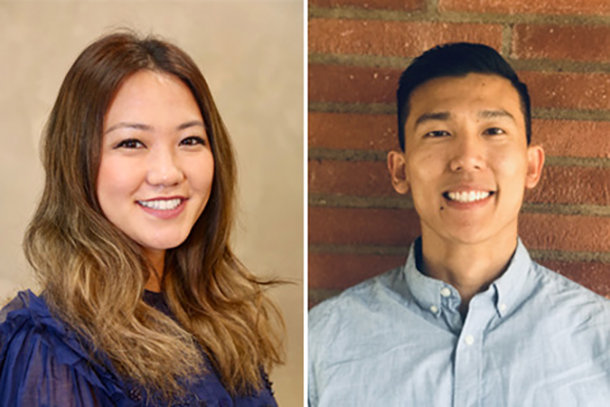 In exchange for a full-ride scholarship, Eumi Choi, left, and Thomas Nguyen must provide dental treatment to underserved communities.