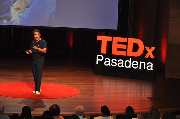 René Sotelo speaks at TEDxPasadena's 2018 TRANSFORM event.