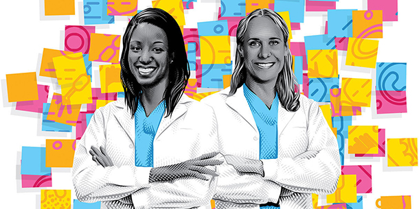 Stacey Finley and Shannon Mumenthaler have teamed up, using their different skills to lead the fight against colorectal cancer.