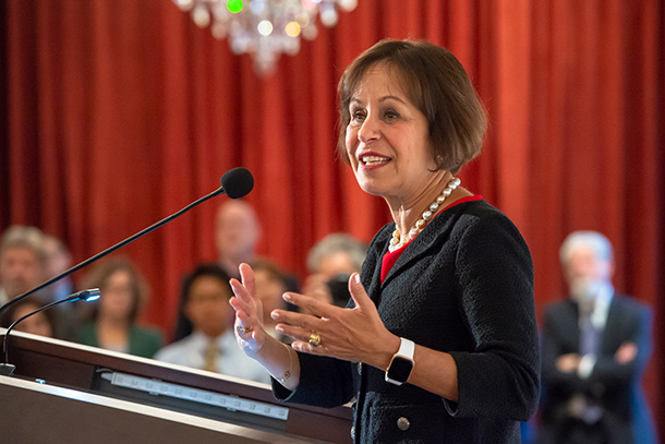 Carol L. Folt will become the 12th president of the University of Southern California.
