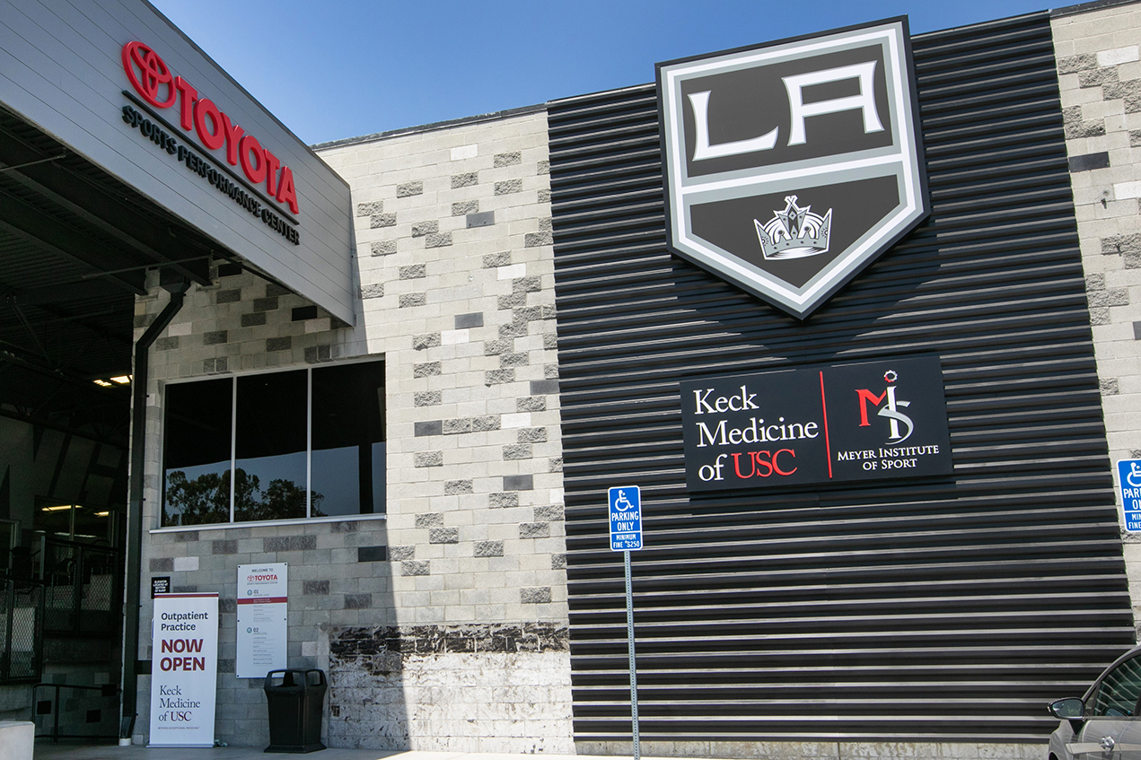 Los Angeles Kings players and athletes of all levels will receive world-class sports medicine care at the new Toyota Sports Performance Center location.
