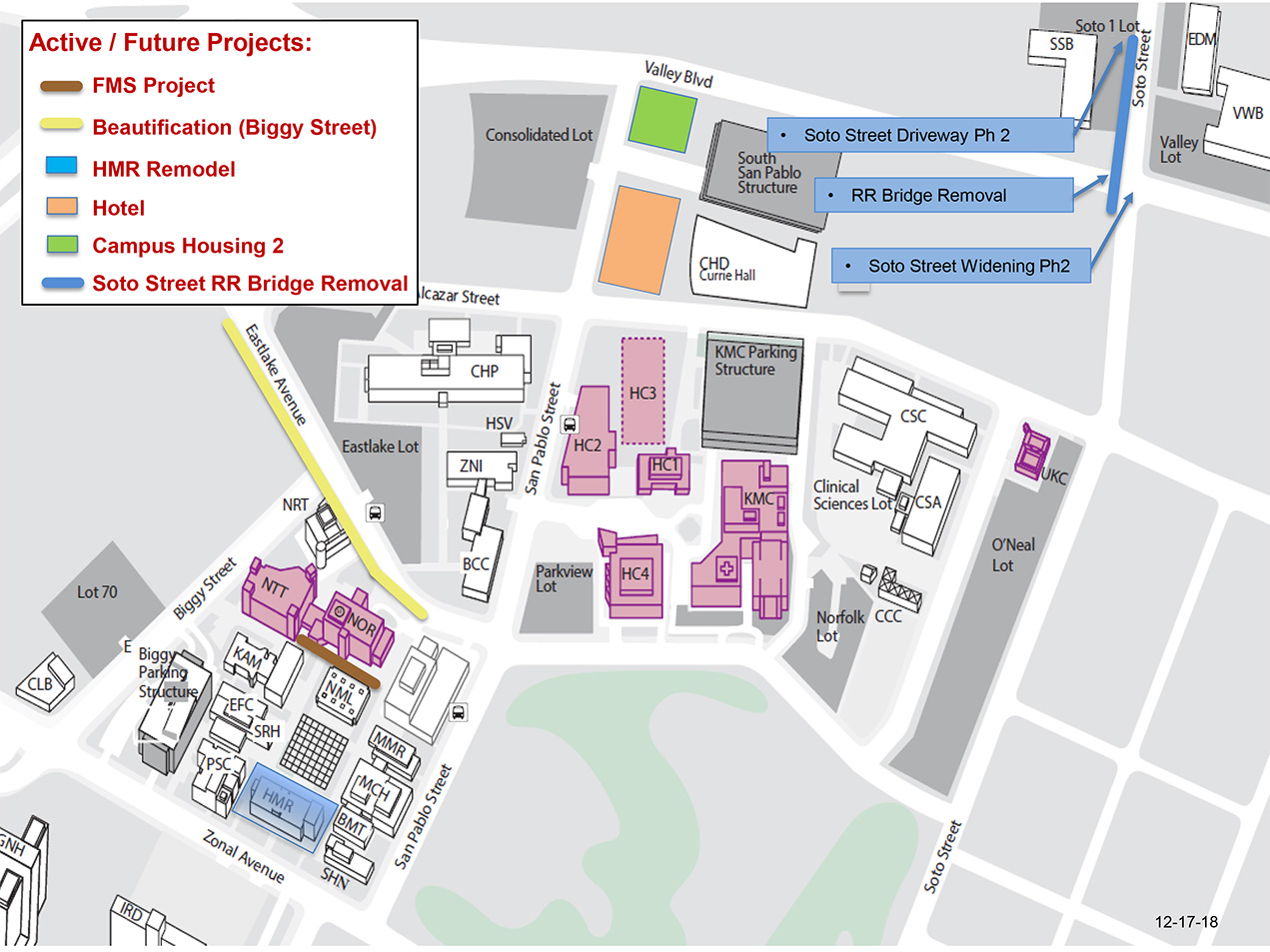 Administrators offer campus construction update for Fall 2019