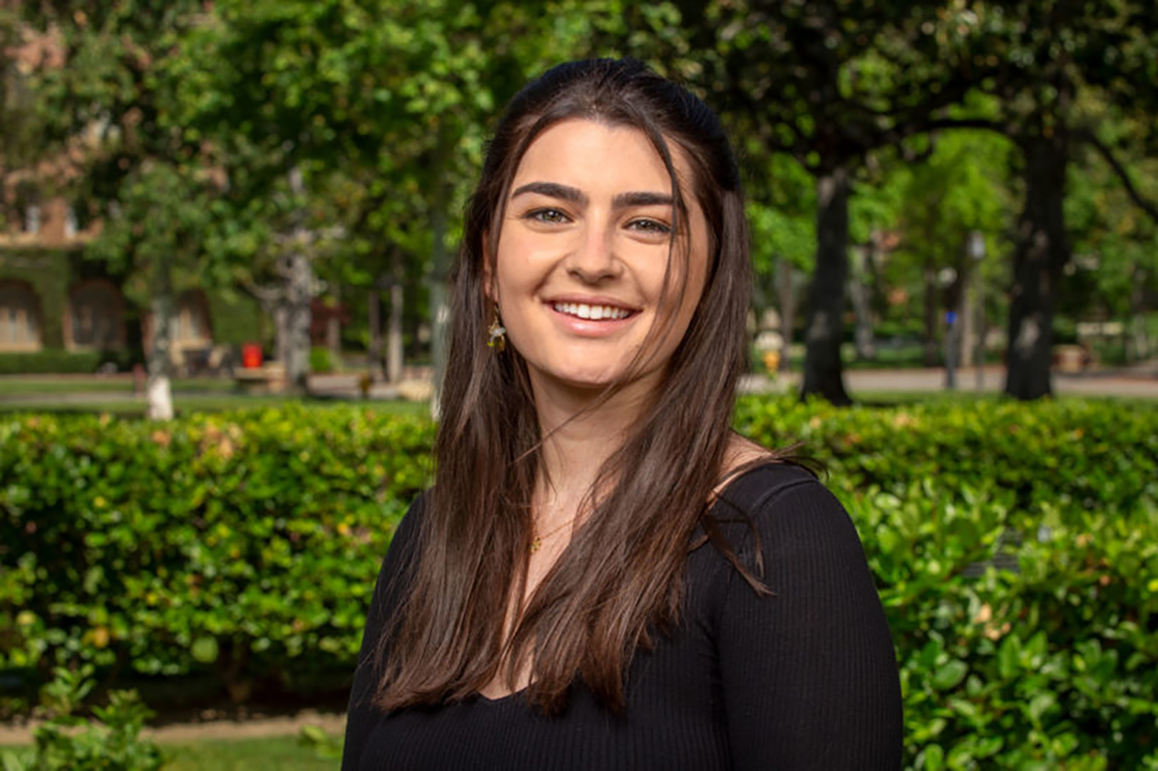 Isabella Hauptman plans to continue her studies at USC, where she will obtain her master’s degree in applied biostatistics and epidemiology from the Keck School of Medicine of USC’s Department of Preventive Medicine. 