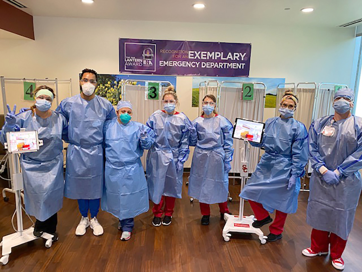 At USC Verdugo Hills Hospital, a core team provided critical COVID19