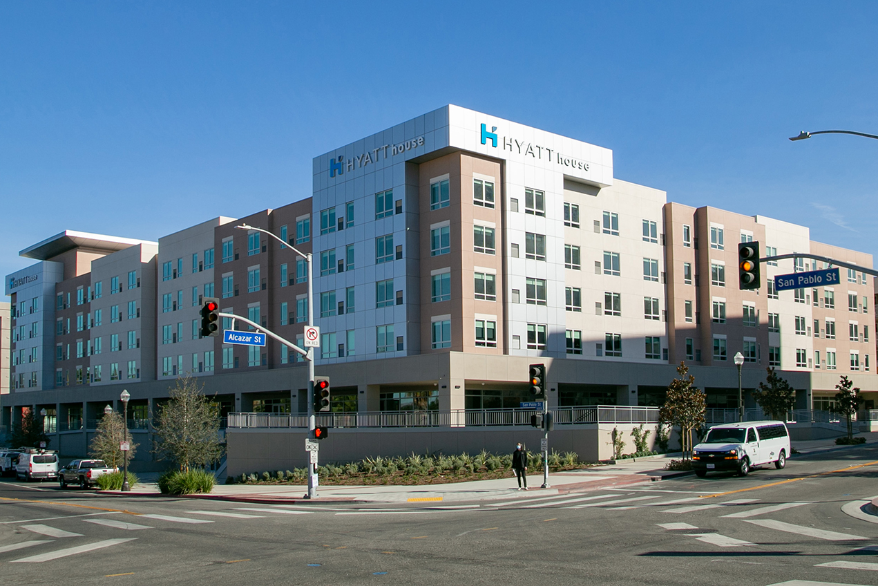 A new Hyatt House hotel is located adjacent to the Health Sciences Campus.