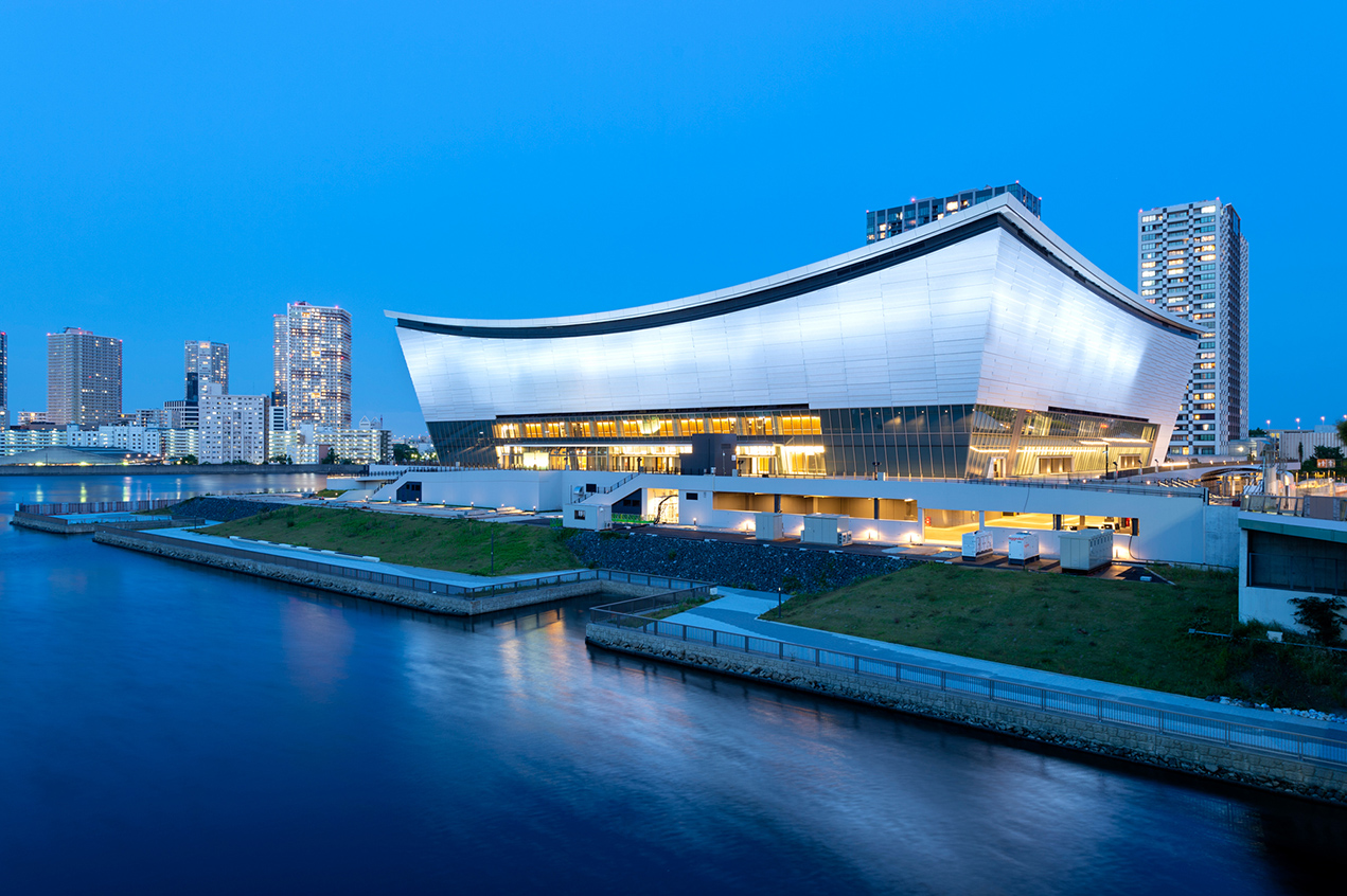 This new arena in the northern part of Tokyo's Ariake district is home to events during the Tokyo Games.