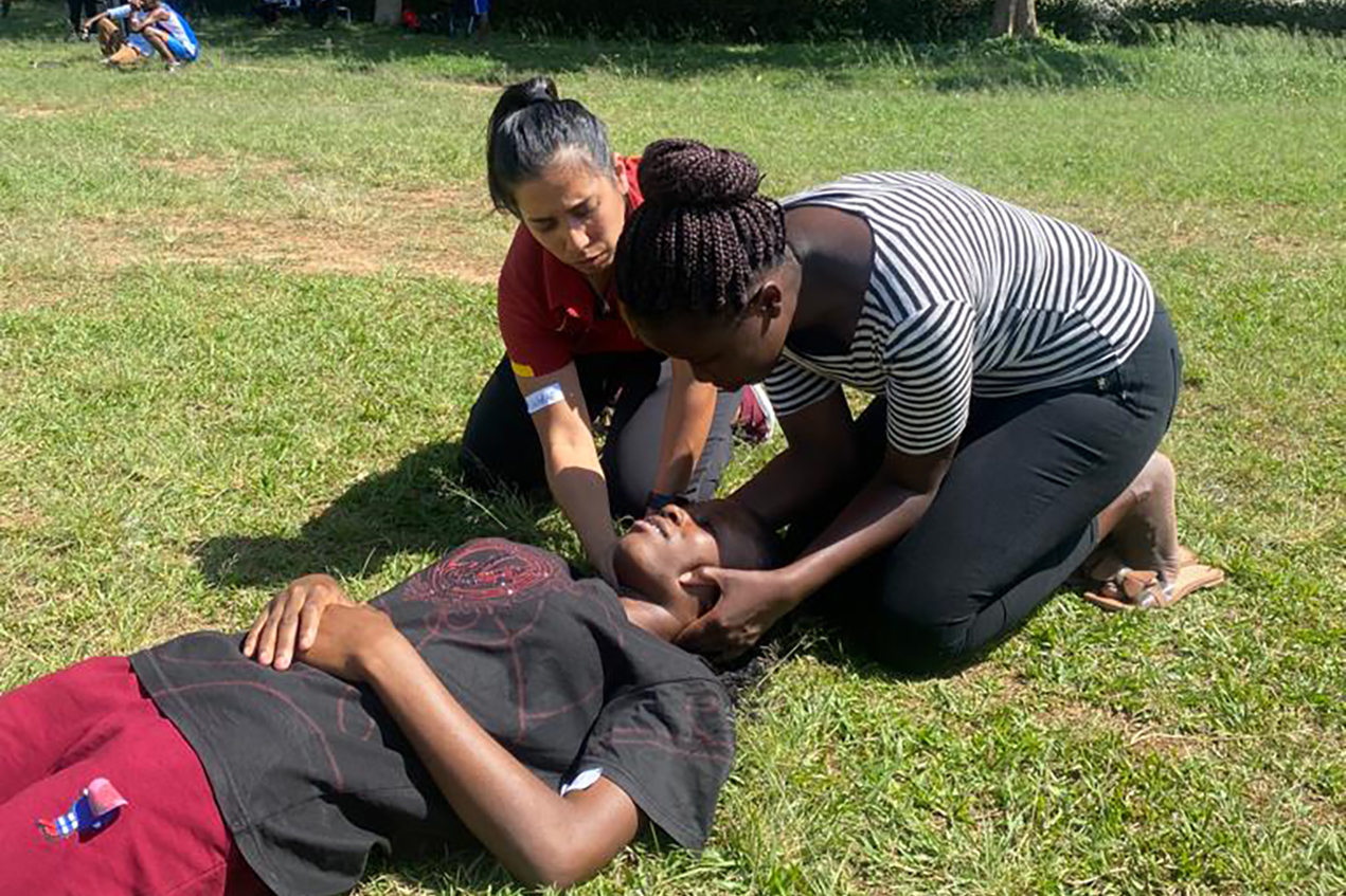 Sharae Tejada furthered the reach of USC physical therapy in Uganda to help continue the development of sports and exercise medicine in the country.