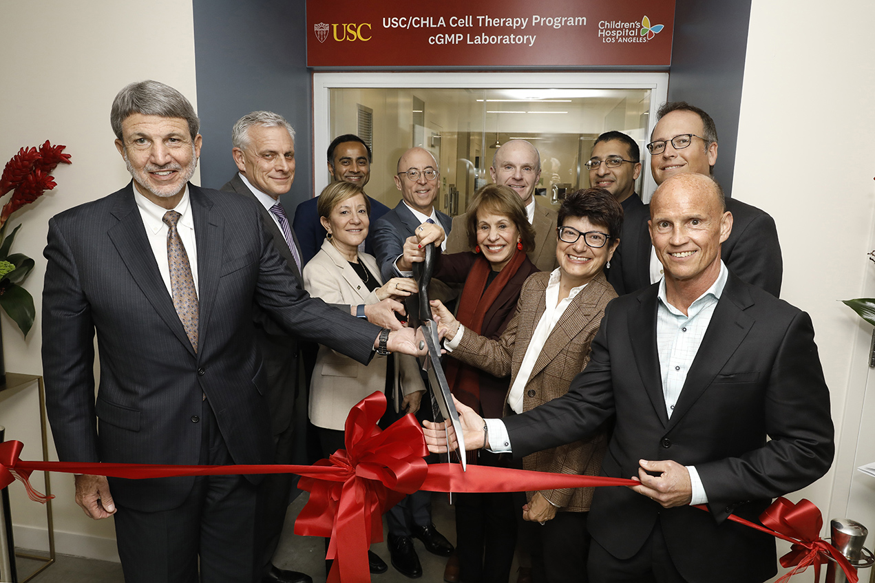 New USC/CHLA cGMP Lab opens to accelerate next-generation cell therapy