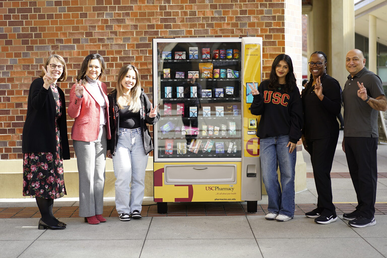 Three pharmacy machines, located on University Park Campus and the Health Sciences Campus, are stocked with emergency contraception, condoms, cold and allergy medicines, hygiene products and even lifesaving Narcan.