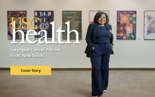 The cover of the spring 2024 issue of USC Health, Keck Medicine's patient- and community-facing magazine.