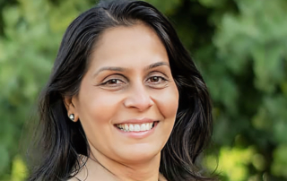Swati Shah, commencement speaker for the USC Chan Division's 2025 commencement ceremony.