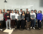 USC CIRM COMPASS scholars with stem cell faculty members Senta Georgia, PhD, Francesca Mariani and Louise Menendez