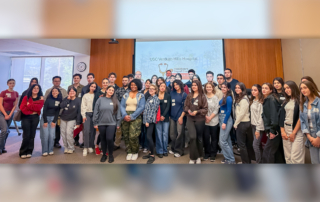 Students from Glendale Community College attend the first USC-VHH Day of Discovery designed for college students